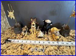 Dog Christmas Nativity Scene Big Sky Carvers Dogtivity Figurine Set 9 Piece