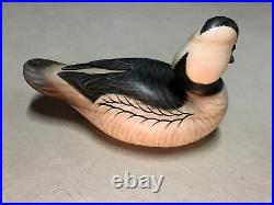 Duck Decoy. Big Sky Carvers. Hand Carved Wood. Bufflehead. Signed/Dated 2003