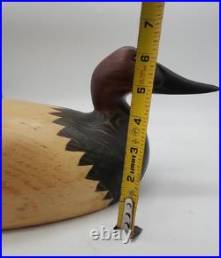 Duck Decoy Ducks Unlimited Special Edition Canvasback Drake Big Sky Carvers Wood