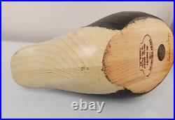 Ducks Unlimited 1996 Wood Blue Goose Signed Sally A. McMurray Big Sky Carvers