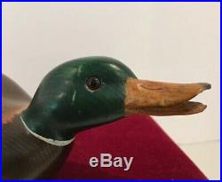 Ducks Unlimited 1997 Carved Wood Mallard Big Sky Carvers Signed Special Edition
