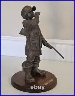 Ducks Unlimited'Answering the Call' Duck Hunter LE Sculpture by Ralph McDonald