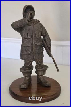 Ducks Unlimited'Answering the Call' Duck Hunter LE Sculpture by Ralph McDonald