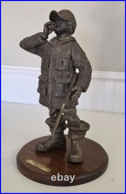 Ducks Unlimited'Answering the Call' Duck Hunter LE Sculpture by Ralph McDonald