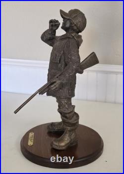 Ducks Unlimited'Answering the Call' Duck Hunter LE Sculpture by Ralph McDonald