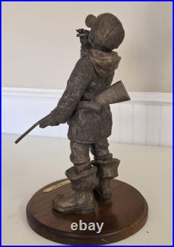 Ducks Unlimited'Answering the Call' Duck Hunter LE Sculpture by Ralph McDonald
