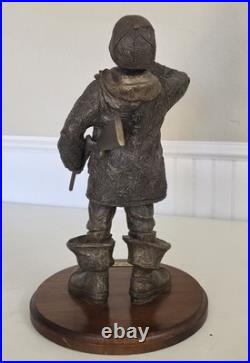 Ducks Unlimited'Answering the Call' Duck Hunter LE Sculpture by Ralph McDonald
