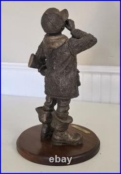 Ducks Unlimited'Answering the Call' Duck Hunter LE Sculpture by Ralph McDonald