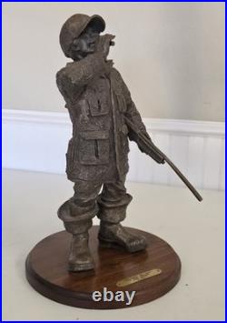 Ducks Unlimited'Answering the Call' Duck Hunter LE Sculpture by Ralph McDonald