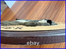 Ducks Unlimited BIG SKY CARVER Signed UNIONTOWN CHAPTER 3D Sign Life Sponsor 17