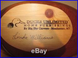 Ducks Unlimited Big Sky Carvers Linda Williams Limited Edition Decoy Mallard