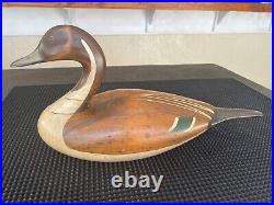 Ducks Unlimited Big Sky Carvers Pin Tail Drake Duck Decoy