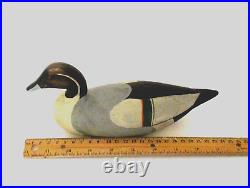 Ducks Unlimited Carved Pintail Solid Wood Duck Decoy Big Sky Carvers