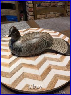 Ducks Unlimited Chris Olson Ruffed Grouse Decoy Sculpture BIG SKY CARVERS1990-91