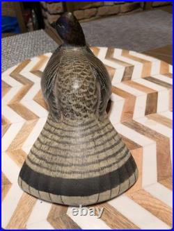 Ducks Unlimited Chris Olson Ruffed Grouse Decoy Sculpture BIG SKY CARVERS1990-91