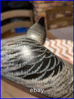 Ducks Unlimited Chris Olson Ruffed Grouse Decoy Sculpture BIG SKY CARVERS1990-91