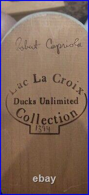 Ducks Unlimited Goldeneye Duck Decoy Big Sky Carvers Lac La Croix