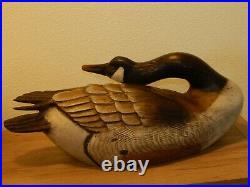 Ducks Unlimited Large Carved Canadian Goose Decor Figurine Big Sky Carvers