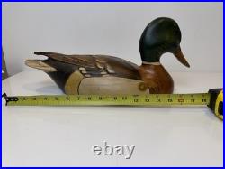 Ducks Unlimited Mallard Duck Decoy by Big Sky Carvers 18 Wood Carving Beautiful