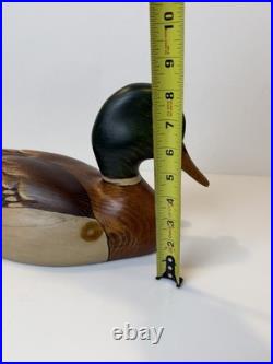 Ducks Unlimited Mallard Duck Decoy by Big Sky Carvers 18 Wood Carving Beautiful