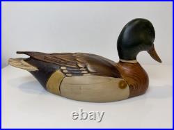 Ducks Unlimited Mallard Duck Decoy by Big Sky Carvers 18 Wood Carving Beautiful