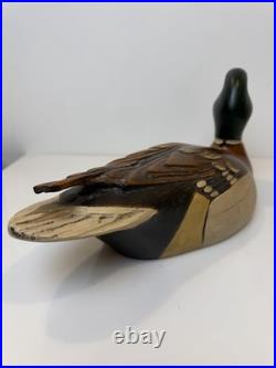 Ducks Unlimited Mallard Duck Decoy by Big Sky Carvers 18 Wood Carving Beautiful