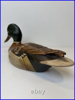 Ducks Unlimited Mallard Duck Decoy by Big Sky Carvers 18 Wood Carving Beautiful