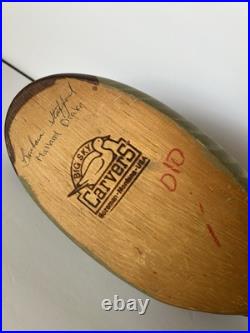Ducks Unlimited Signed Big Sky Carvers Vintage Duck Look