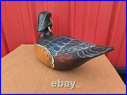Ducks Unlimited Wooden Duck Signed by Thomas Chandler 1991 Big Sky Carvers