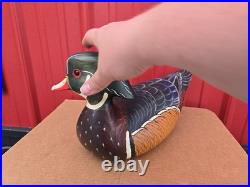 Ducks Unlimited Wooden Duck Signed by Thomas Chandler 1991 Big Sky Carvers
