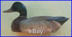 Early'82 Big Sky Carvers Full Size Wooden Duck Decoy Carved & Signed C Fellows