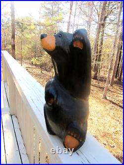 Early Big Sky Carvers / Jeff Fleming / Wood WAVING Big Sky Bears BEAR / 13