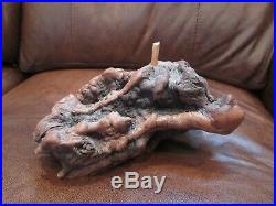 Early Big Sky Carvers Rainbow Trout Wood Carving Signed B. Berry 87