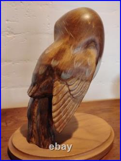 Evening Tracker OWL Big Sky Carvers Wood Carving Ken W. White 33/1250