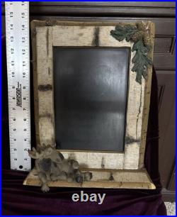 Extremely Rare Big Sky Carvers Bearfoots Hanging Moose Chalkboard