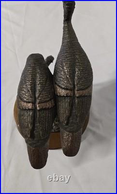 FHEB7493 Big Sky Carvers Double Take Turkey Bronze Sculpture