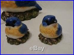 Fat Bluebird by Phyllis Driscoll Big Sky Carvers Ceramic Cookie Jar and More