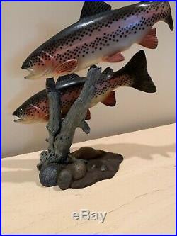 GALLATIN DUO Big Sky Carvers The Masters Editions #259/1250 Trout Pair