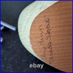 Gorgeous Carved Solid Wood Canada Goose BIG SKY Carver Decoy- Hand signed