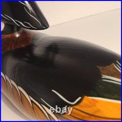 Gorgeous Mint Condition 1990 Bob May Wood Duck-Gifted to My Father By Chris May