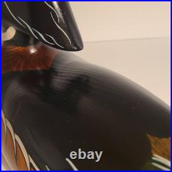 Gorgeous Mint Condition 1990 Bob May Wood Duck-Gifted to My Father By Chris May