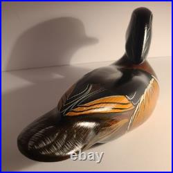 Gorgeous Mint Condition 1990 Bob May Wood Duck-Gifted to My Father By Chris May