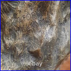 Gracious Retrieval Bradford Williams Labrador Hunt Dog Pheasant Bronze Sculpture