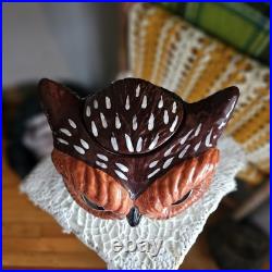 Groovy Vintage Style Fat Owl Cookie Jar Big Sky Carvers Approx 8.5x8.5