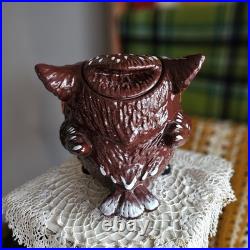 Groovy Vintage Style Fat Owl Cookie Jar Big Sky Carvers Approx 8.5x8.5