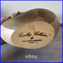 Hand-Carved Wooden Pintail Duck by Big Sky Carvers Hindley Collection 14