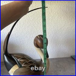 Hand-Carved Wooden Pintail Duck by Big Sky Carvers Hindley Collection 14