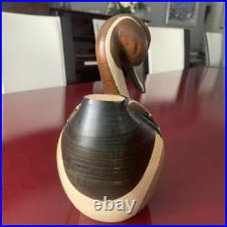 Hand-Carved Wooden Pintail Duck by Big Sky Carvers Hindley Collection No Tail