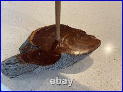 Hand carved Wooden Shorebird by Big Sky Woodcarvers Montana