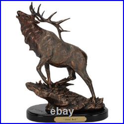 Herd Bull Elk Sculpture